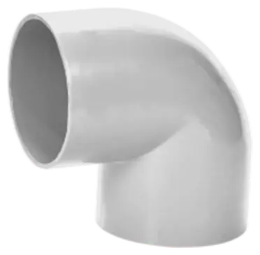White PVC Elbow PN4 fitting