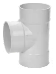 White PVC Tee ECO fitting