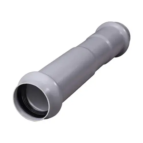 Grey RRJ agricultural pipe coupler