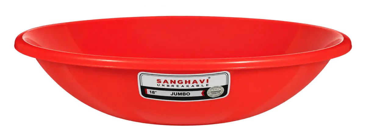 Red Sanghavi Unbreakable Jumbo Tagari with branded product sticker