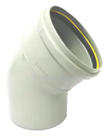 SWR 45 degree bend fitting